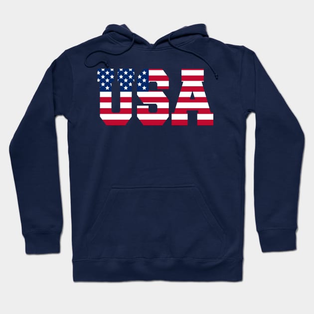 usa Hoodie by martian